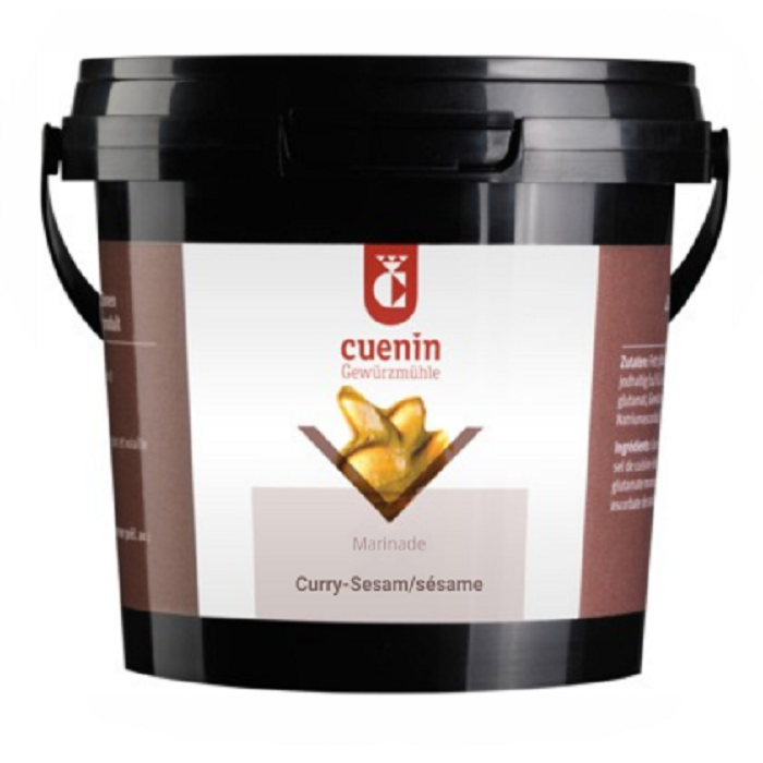 Marinade curry-sésame